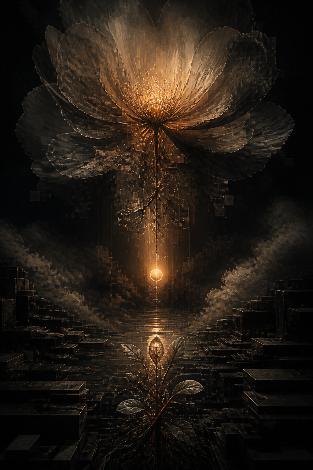 Symphony of the Digital Bloom